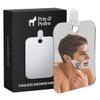 Pete & Pedro FOGLESS Shower Mirror  Shave & Manscape While Showering, Anti-Fog Mirror | Removeable Adhesive Hook Stays On Wall | Shaving & Shower Accessory Tools | As Seen on Shark Tank view 4