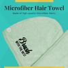 Felicia Leatherwood Microfiber Hair Towel Wrap - Quick Drying, Anti Frizz & Gentle on Hair - Easy to Use, Saves Time, Lightweight & Compact - for Curly, Long & Thick Hair - Men & Women - Mint view 4