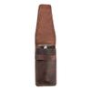 CestAntiQ Leather Safety Razor Case Shaving Accessories Straight Safety Razor Holder for Double Edge Personal Care Essentials Handmade Shaver Case for Travel (Brown) view 1