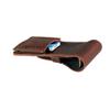 CestAntiQ Leather Safety Razor Case Shaving Accessories Straight Safety Razor Holder for Double Edge Personal Care Essentials Handmade Shaver Case for Travel (Brown) view 2