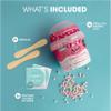 Nad's Waxing Dots - Strawberries & Cream Hard Wax Beads - Microwaveable No-Strip Formula For Women view 4
