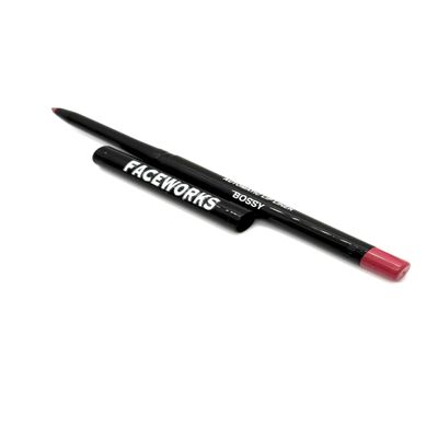 FACEWORKS HypoAllergenic Lip Stick Pencils (Bossy Automatic Refine Lip Liner)