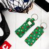 allydrew 10 Pack Chapstick Holder Keychain, Keyring for Lip Balm Lip Gloss Lipstick with 10 Pieces Metal Keyring Clasps, Sports view 4