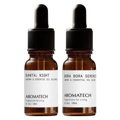 AromaTech Essential Oils Set of Santal Night and Bora Bora Serenity - 10 Milliliter