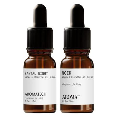AromaTech Essential Oils Set of Santal Night and Noir - 10 Milliliter