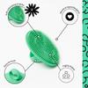Boie USA Face Scrubber - Handheld Facial Tool, Deep Cleansing Exfoliating Facial Brush. Fights Acne with Gentle, Silicone-Like Bristles, Long Lasting, & Hypoallergenic (Mint) view 2