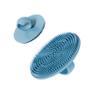 Boie USA Face Scrubber - Handheld Facial Tool, Deep Cleansing Exfoliating Facial Brush. Fights Acne with Gentle, Silicone-Like Bristles, Long Lasting, & Hypoallergenic (Blue) view 1
