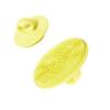 Boie USA Face Scrubber - Handheld Facial Tool, Deep Cleansing Exfoliating Facial Brush. Fights Acne with Gentle, Silicone-Like Bristles, Long Lasting, & Hypoallergenic (Yellow) view 1