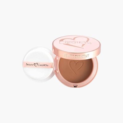 Beauty Creations Powder Foundation FSP 16.0, Medium to Full Coverage, Radiant Finish, Oil Free, 18 Shades
