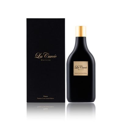 La Cuvee Maison Red Wine Bubble Bath Luxury Hotel Premium Bubble Bath with French Wine & Naturally Derived Ingredients Hypoallergenic, Liquid Type Gentle Bath 9.8 Fl Oz