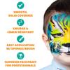 Kraze FX Face Paint Palette Refill - Shark Face Paint (6 gm) - Hypoallergenic, Non-Toxic, Water Activated Halloween Professional Face & Body Painting Makeup Supplies for Sensitive Skin Kid Safe Adults view 4