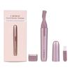 Carmesi Facial Electric Trimmer for Women | Hypoallergenic and Painless Hair Removal | 2 Blades Sizes | Eyebrow Comb and Cleaning Brush | Rose Gold view 1
