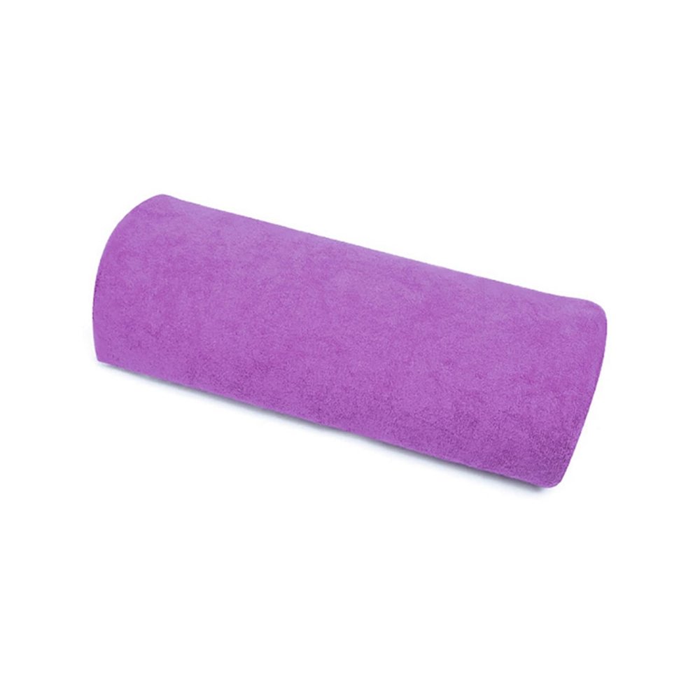 ZZSRJ Soft Palm Rest Manicure Table Can Be Water Wash Pad Pillow Frame Armrest Manicure Stand Manicure Pillow (Color : Purple)