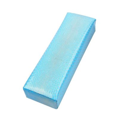 ZZSRJ Leather Manicure Hand Pillow Cushion for Manicure Hand Armrest Pillow Holder Nail Art Tools (Color : Blue)