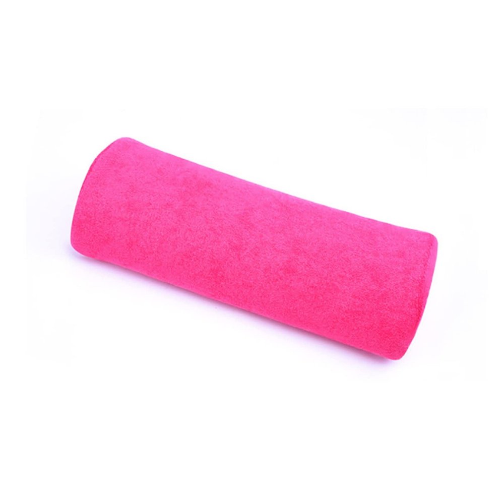 ZZSRJ Soft Palm Rest Manicure Table Can Be Water Wash Pad Pillow Frame Armrest Manicure Stand Manicure Pillow (Color : Rose Red)