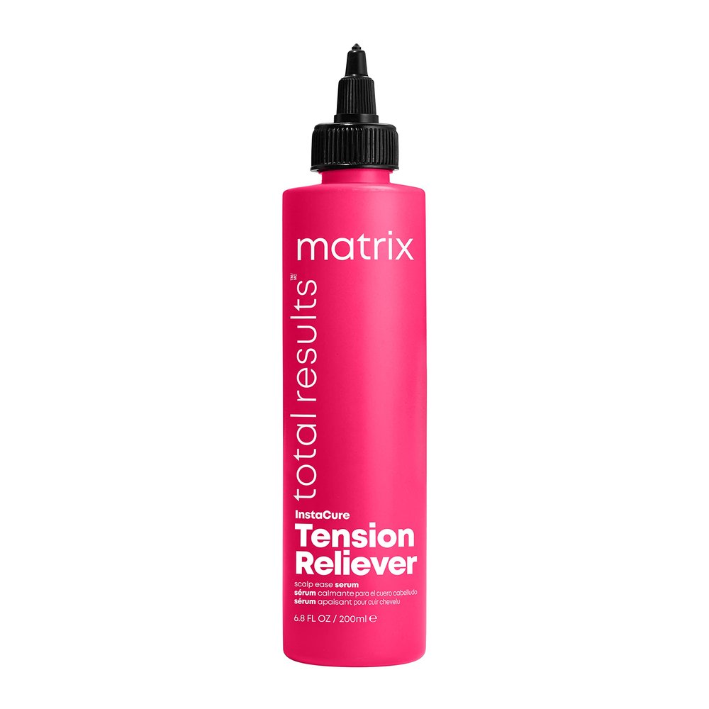 Matrix Instacure Tension Reliever Leave-In Scalp Serum - Moisturizes Dry and Irritated Scalp, Cools Tension in Braids, Protective & Tight Hairstyles, 6.8 Fl Oz