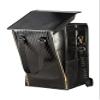 The Wig Bag - Carry Travel Case Folds Flat - Protects Your Wig (Large - 20" Tall, Black) view 4