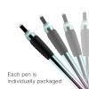 M Mellie Series Microblading Disposable Tools  10 Piece Pack of 18 Pin U-Shape Microblading Pens  Thin & Sharp Microblading Supplies (Rainbow U18 .18mm) view 2