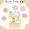 Pure Australian Emu Oil Bulk 32 Fl Oz - All Natural 6X Refined for Face, Skin and Hair - Highly Effective Hydration for Sensitive Skin and Hair Growth - Perfect for Scars and Blemishes view 3