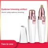 Feilx 2 in 1 Electric Eyebrow Trimmer Epilator Facial Hair Remover for Women Makeup Tools Shaving Eyebrow Razor view 3