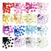 100pcs Heart Mulitcolor Acrylic Crystal Nail Art Rhinestones Flatback Crystal AB Non Hot Fix Rhinestones Glitter Strass (Color : 0013, Size : 6mm) view 2