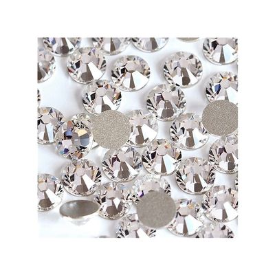 Glitter Rhinestone  Non Hotfix Rhinestones Many Sizes Crystal Rhinestones Best Diamond for Nail Art Decorations B2012 (Color : 0001, Size : Mixed-SS3-10-1000pcs)