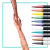 BIC BodyMark Temporary Tattoo Markers for Skin, Pride Pack, Flexible Brush Tip, 11-Count Pack of Assorted Colors, Skin-Safe, Cosmetic Quality, Unique Gifts view 2