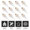 Beaupretty 12pcs Nail Art Pen Tip Replacement Head in White Nail Tools Manicure Tools Easy to Connect Long-lasting view 2