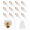 Beaupretty 12pcs Nail Art Pen Tip Replacement Head in White Nail Tools Manicure Tools Easy to Connect Long-lasting view 4