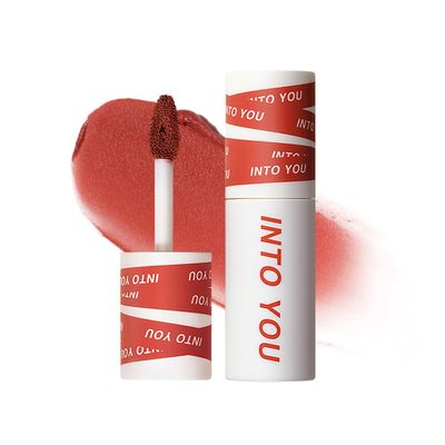 INTO YOU Matte Lipstick for Women, Matte Red Lipstick Long Lasting, High Impact Color Lip Stick, Transferproof and No Smudge Proof Velvet Lip Stain EM06