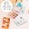 Beaupretty 3sets Stainless Steel Color Mixing Palette for Makeup and Nail Art Easy to Clean Suitable for Professionals and Home Use view 3
