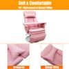TECHTONGDA Facial Beauty Bed Pink Spa Chair Adjustable Table Salon Bed with Back Adjusted Angle 90-175 Degrees and Air Pressure Lifting for Esthetician Salon Beauty Spa Lash Microblading view 4