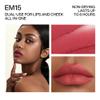 INTO YOU Matte Lipstick, Super Stay Lip Clay for Women, Waterproof, Long Lasting Lip Stain, High Impact Lipcolor with Lightweight Lip Mud Texture, Dual-use for Lips and Cheek, Pink Lipstick (EM15) view 4