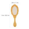 FOMIYES 5pcs Vintage Hair Brush Set with Storage Holder for Detangling Gentle Grooming and Styling for Makeup and Home Decor view 3