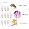 Beaupretty 12pcs Nail Gems Picker Replacement Tips Wax Tip Drill Pen for Nail Effortless Manicure Tool Easy to Install view 4
