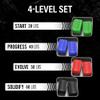 Jaw Exerciser for Men & Women | 4 Resistance Levels (8pcs) Silicone Jawline Exerciser Set | Powerful Jaw Trainer & Jawline Shaper for All Level Users | Strenghtens Facial Muscles, Defines Jawline view 2