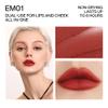 INTO YOU Matte, Super Stay, Waterproof, Long Lasting Lipcolor with Lightweight Lip Mud Texture, Dual-use for Lips and Cheek, Red Lipstick (EM01) view 4