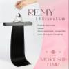 Moresoo Black Hair Extensions Tape in Hair Black Human Tape in Hair Extensions Seamless Glue in Extensions Real Human Hair 12 inch #1B 20Pcs 30G view 2
