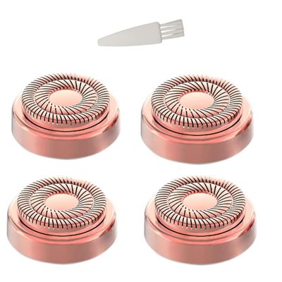 for Finishing Touch Replacement Heads Flawless Facial Hair Remover Gen 2,Double Halo Painless and Smooth (4PCS, GEN 2)