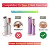 for Finishing Touch Replacement Heads Flawless Facial Hair Remover Gen 2,Double Halo Painless and Smooth (4PCS, GEN 2) view 2