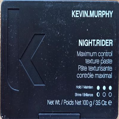 KEVIN.MURPHY NIGHT.RIDER - Strong Hair Paste - For All Hair Types - Hair Moulding Paste - Boosts Hair Shine - Strong Hold Hair Care - Matte Texture - Travel Size - 100 g / 3.5 oz