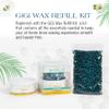 GiGi Wax Refill Kit - Azulene Hard Wax Beads for Hair Removal - Perfect for Sensitive Skin, Face & Brows, At-Home & Salon Use, 5 oz view 2