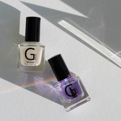 G Polish Top Coat and Base Coat Set - Prevent Staining, Chipping and Create High Gloss Shine - Strengthen Nails
