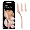 Wilkinson Sword Intuition Dermaplaning Tool for Exfoliating and Hair Removal, Dermaplaning Tool with 3 Refill Blades Rose Gold view 1