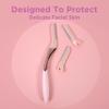 Wilkinson Sword Intuition Dermaplaning Tool for Exfoliating and Hair Removal, Dermaplaning Tool with 3 Refill Blades Rose Gold view 4