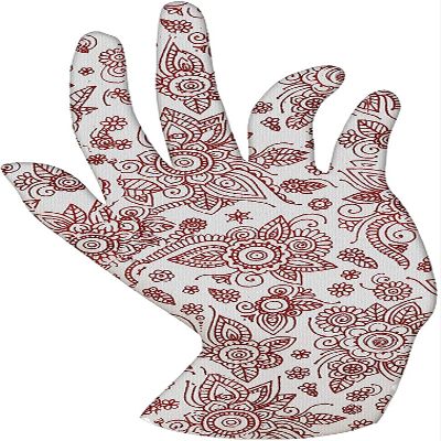Malcolm's Miracle Henna Moisturizing Gloves - Lasts 2 Years - Made in The USA (Men's XL)