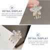 Beaupretty 3pcs Flower Clips for Women Hair Clasp Jaw Clips Cute Floral Design Hair Accessories for Everyday Use and Special Occasions view 2