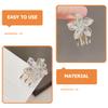 Beaupretty 3pcs Flower Clips for Women Hair Clasp Jaw Clips Cute Floral Design Hair Accessories for Everyday Use and Special Occasions view 4