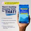 T.N. Dickinson's Witch Hazel Soothing MultiUse Cleansing Cloth, 4 Pack, 25 Cloths Per Pack,white view 3