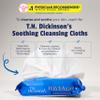 T.N. Dickinson's Witch Hazel Soothing MultiUse Cleansing Cloth, 4 Pack, 25 Cloths Per Pack,white view 4